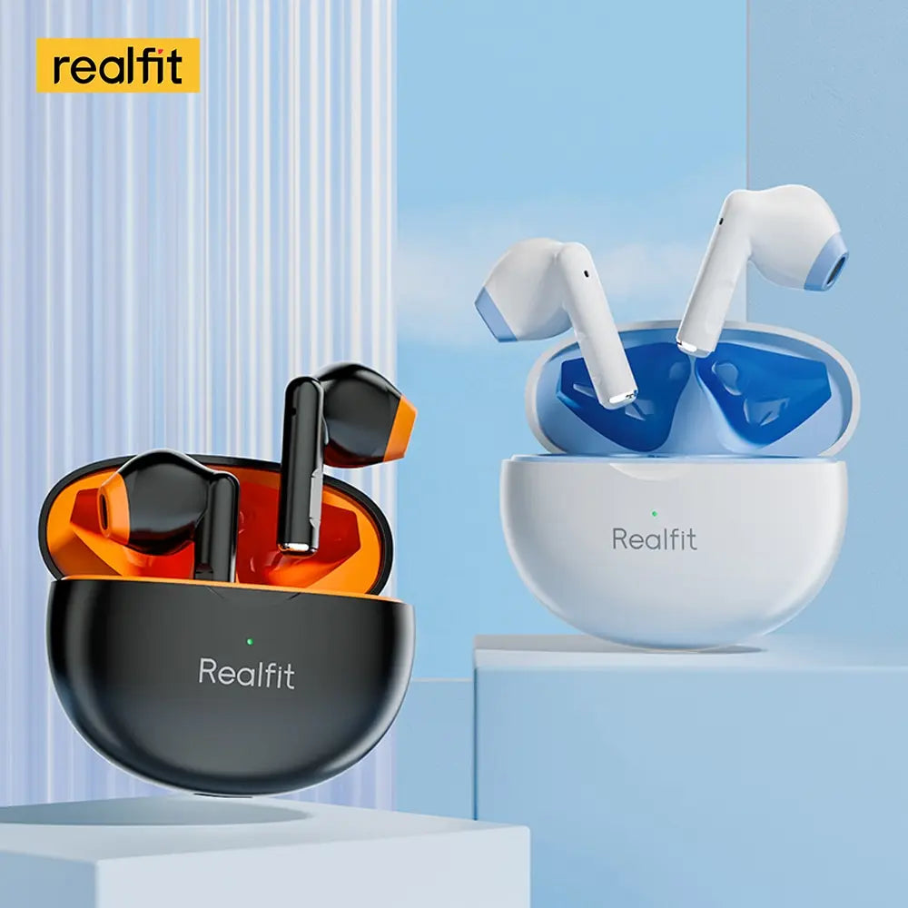 F2 Bluetooth Earphones - Premium Hi-Fi Quality TWS Wireless Earbuds for Realme and Xiaomi