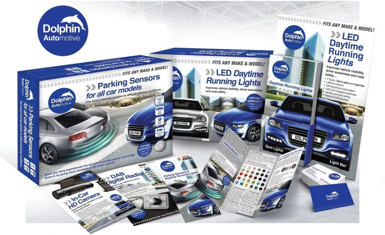 DPS400 Reverse Parking Sensors Auto Express Award Winning in 32 Colours 4 Ultrasonic Radar Sensors Kit Audio Alert System Matt & Gloss Black +30 More Colours (Champagne)