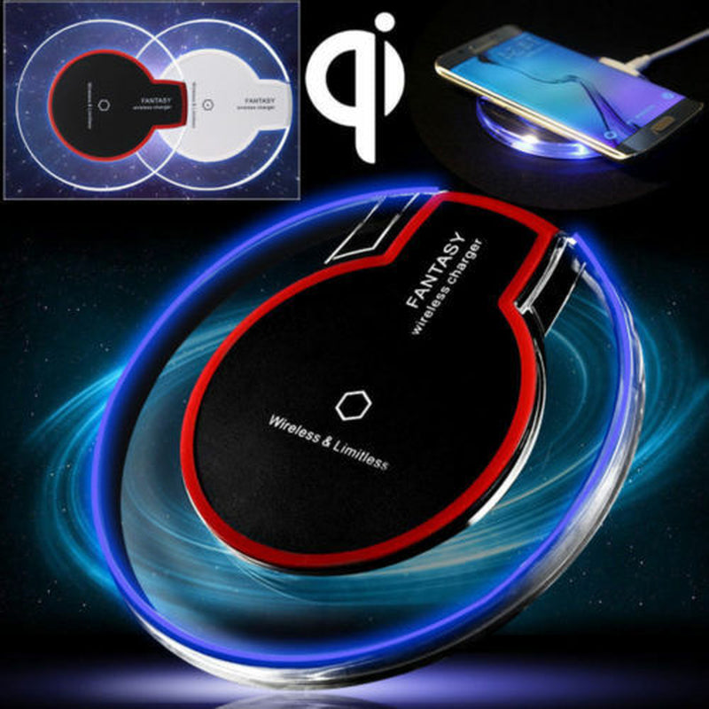 QI Wireless Charger Wifi Charging Pad Mat Dock for Iphone 8 X 11 Samsung S6 9 10