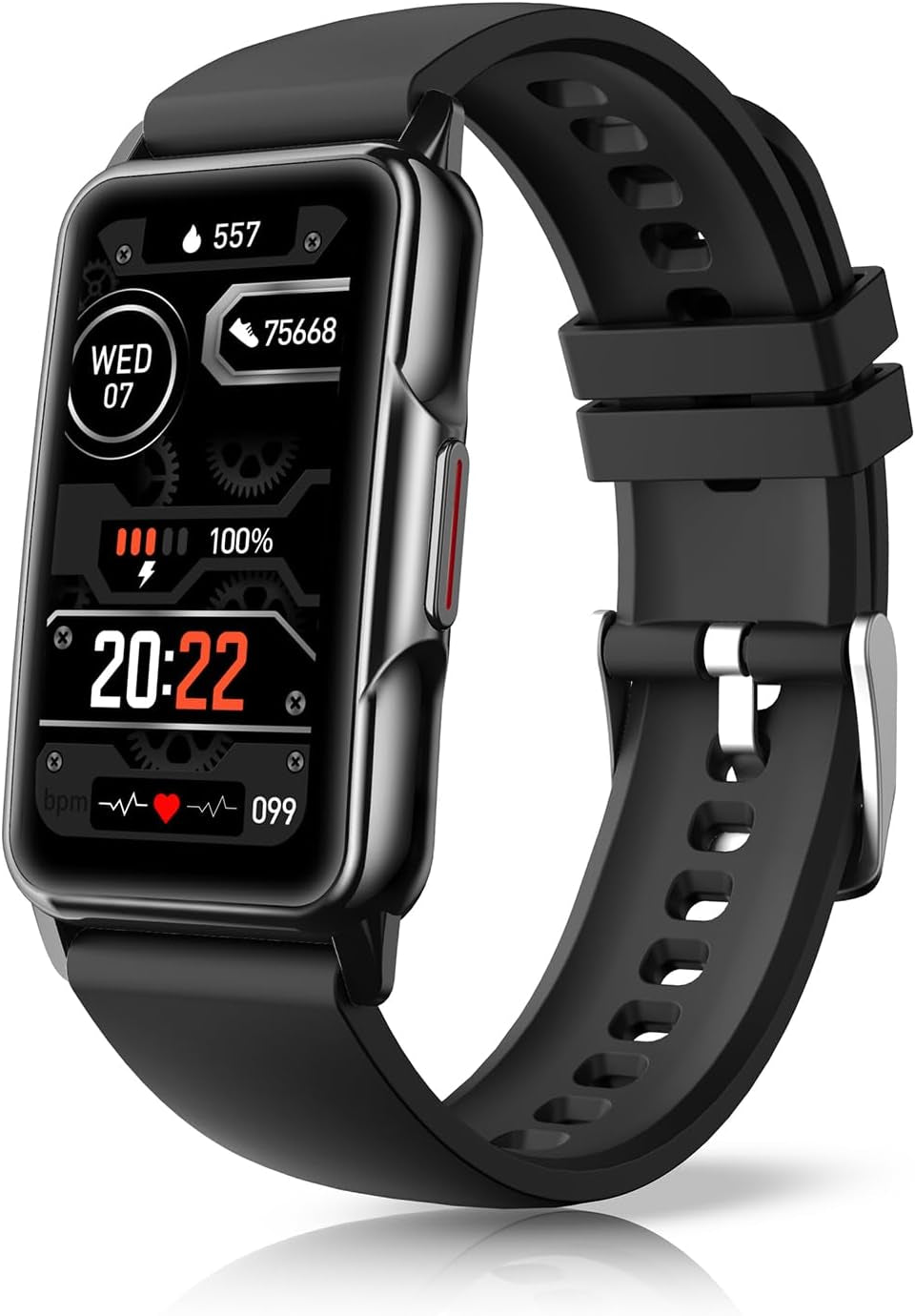 Health Fitness Tracker with 24/7 Heart Rate, Blood Oxygen Blood Pressure Monitor, 115 Sports Modes